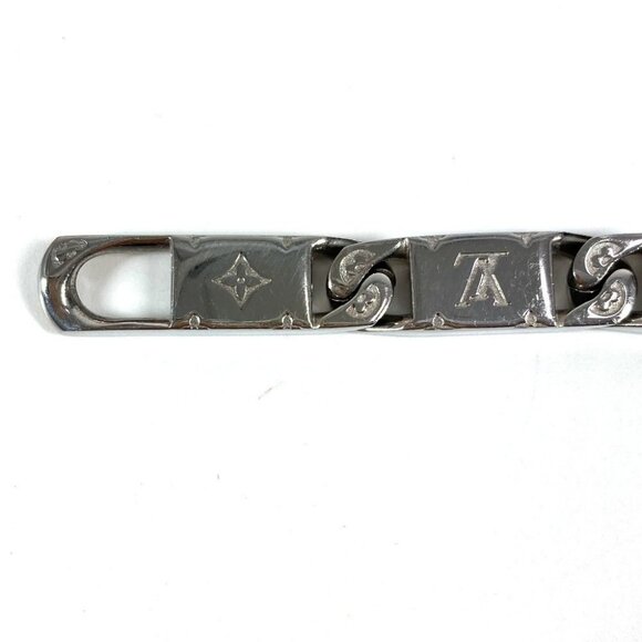 LOUIS VUITTON M0921L Bracelet-Monogram Tied Up Accessories Bracelet Metal Silver - Picture 5 of 8